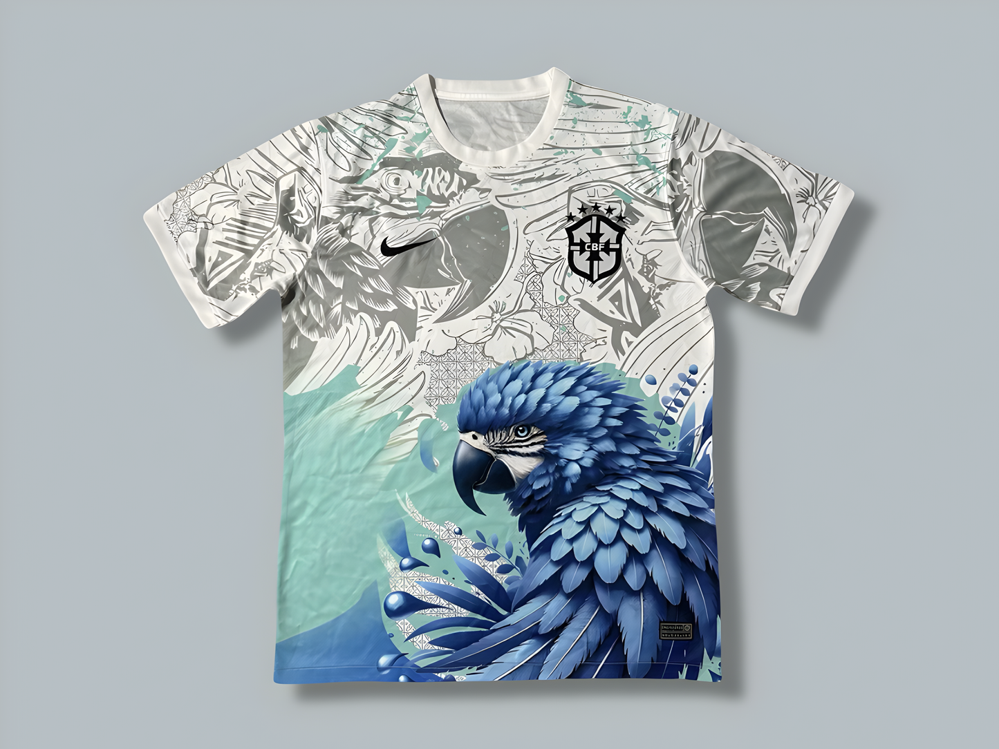 Brazil 25/26 "Blue Macaw Vibe" Premium Kit