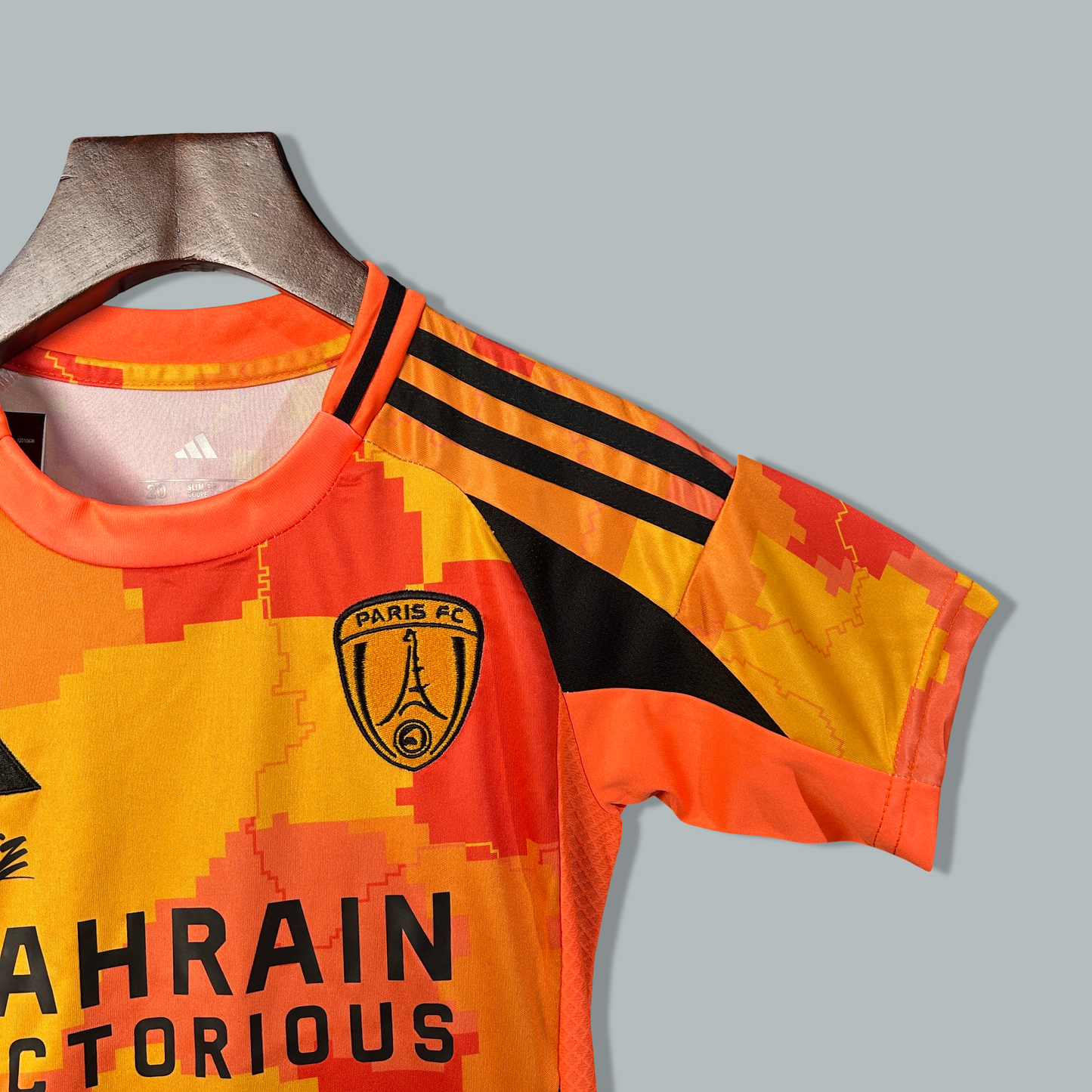 Paris FC 25/26 "Orange Pixel Camo" Premium Kids Kit