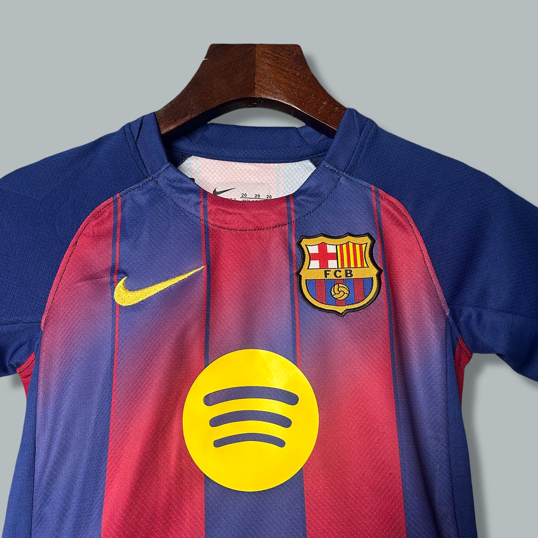 Barcelona 25/26 Home Kids Kit
