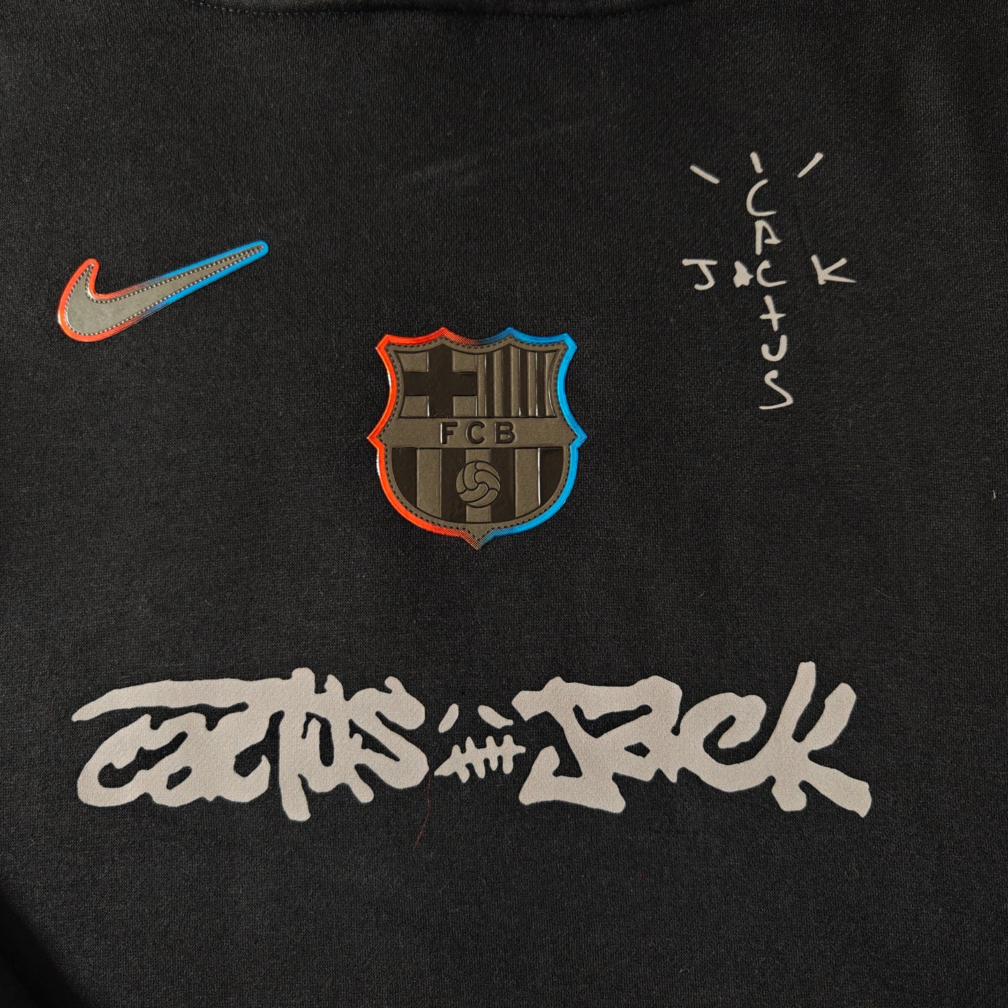 Barcelona x Cactus Jack 25/26 “Shadow Pulse” Premium Hoodie