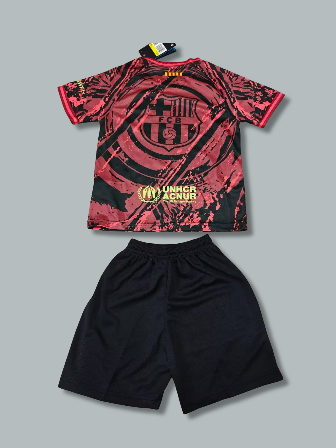 Barcelona 25/26 "Catalan Roots Red" Premium Kids Kit