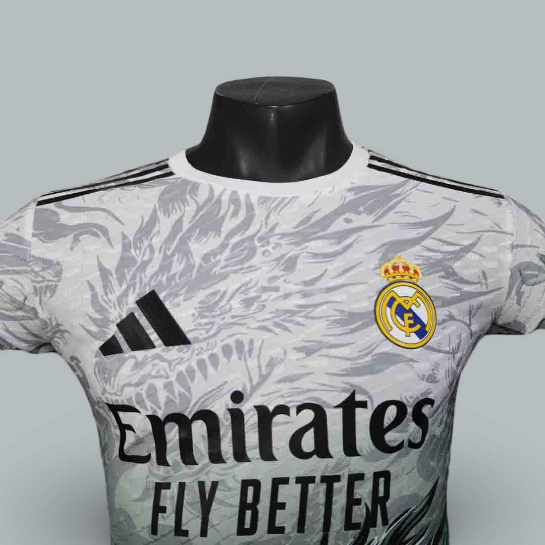 Real Madrid 25/26 "Emerald Flame" Player Version Premium Kit