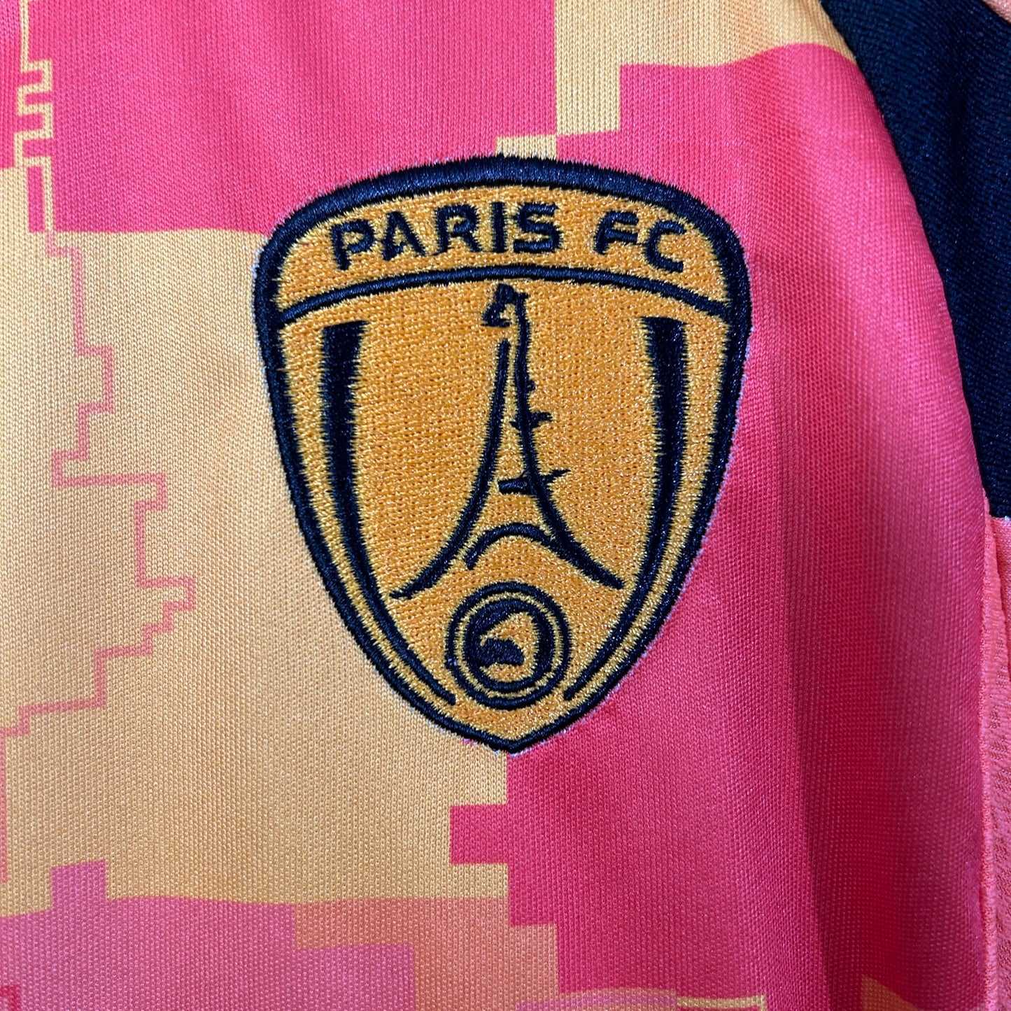 Paris FC 25/26 "Orange Pixel Camo" Premium Kids Kit