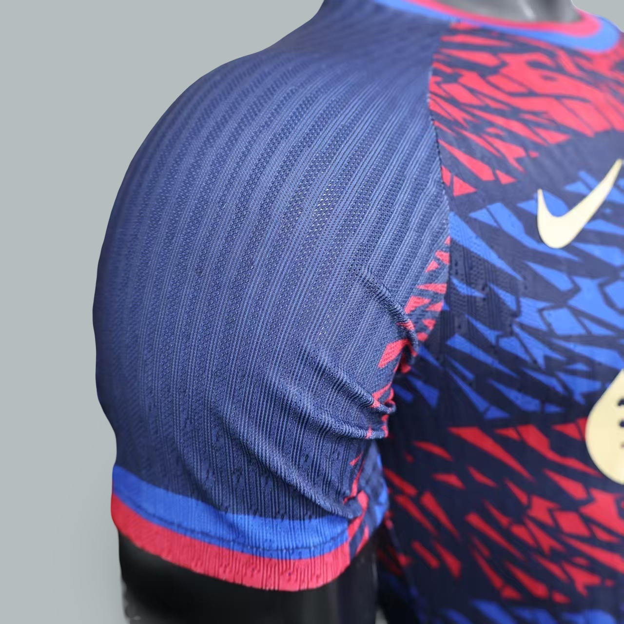 Barcelona 25/26 "Brush Stripes" Player Version Premium Kit