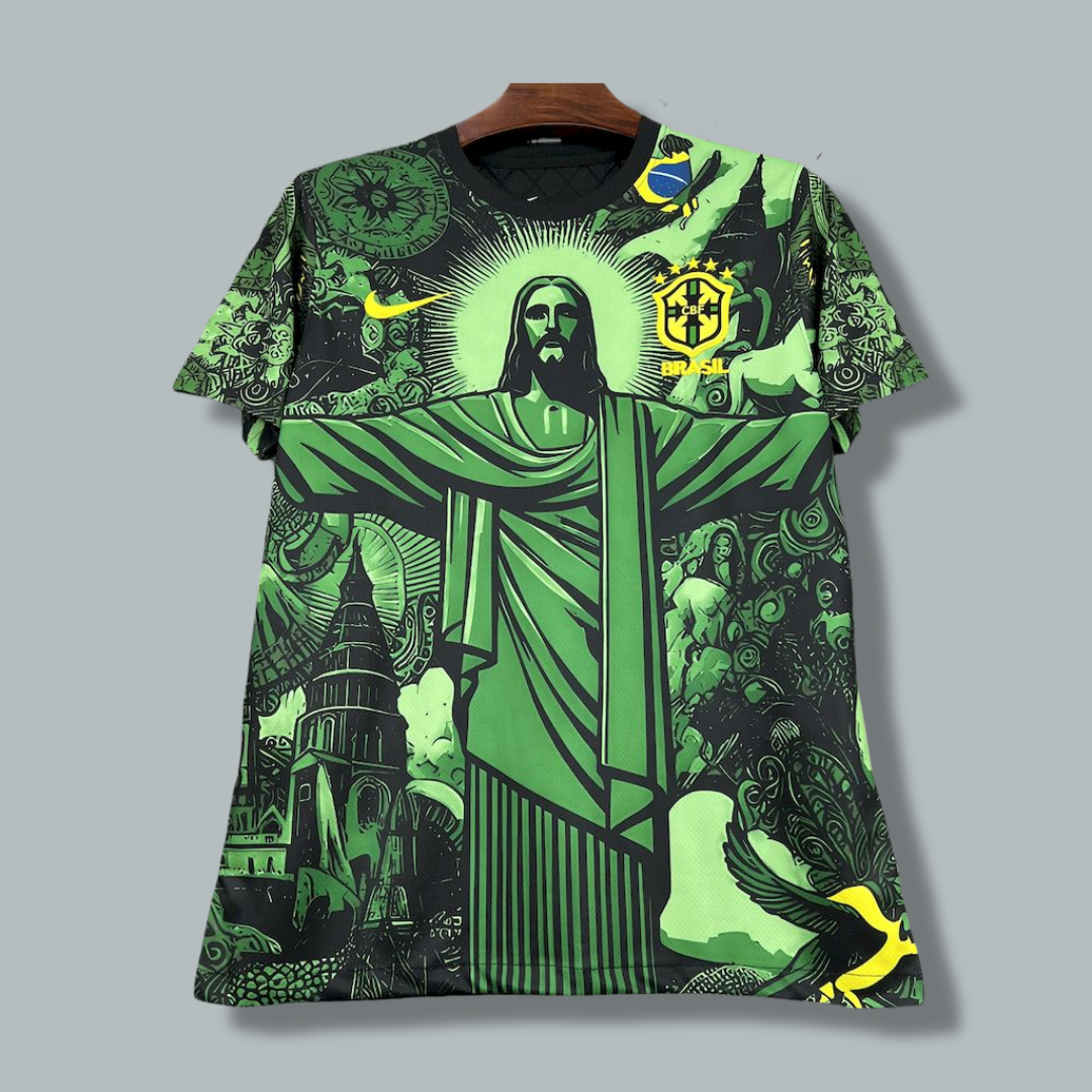 Brazil 25/26 "Green Jesus" Premium Kit