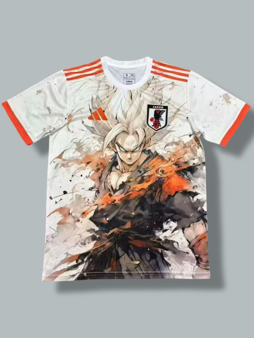 Japan 25/26 "Dragon Ball Anime Gohan Flame Jersey"