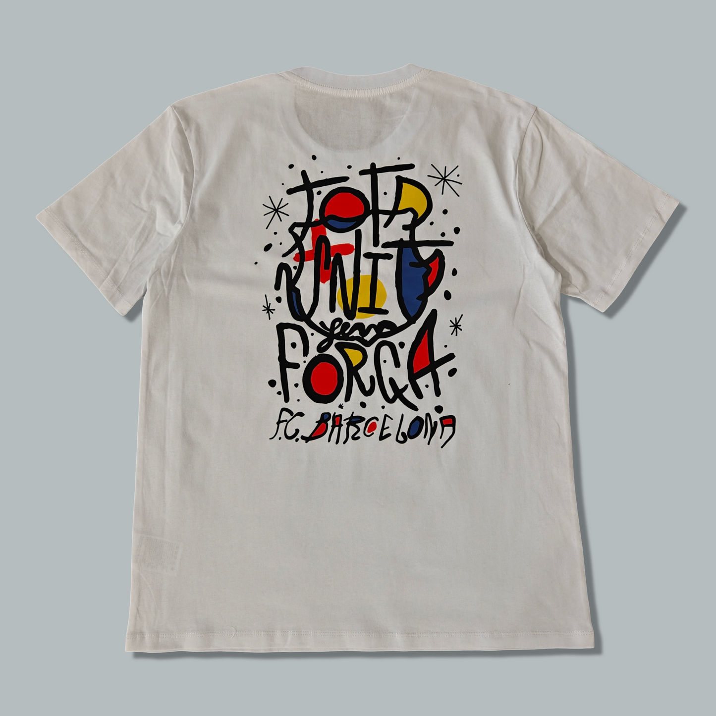 Barcelona 25/26 "Classic Crest White" Premium T-Shirt