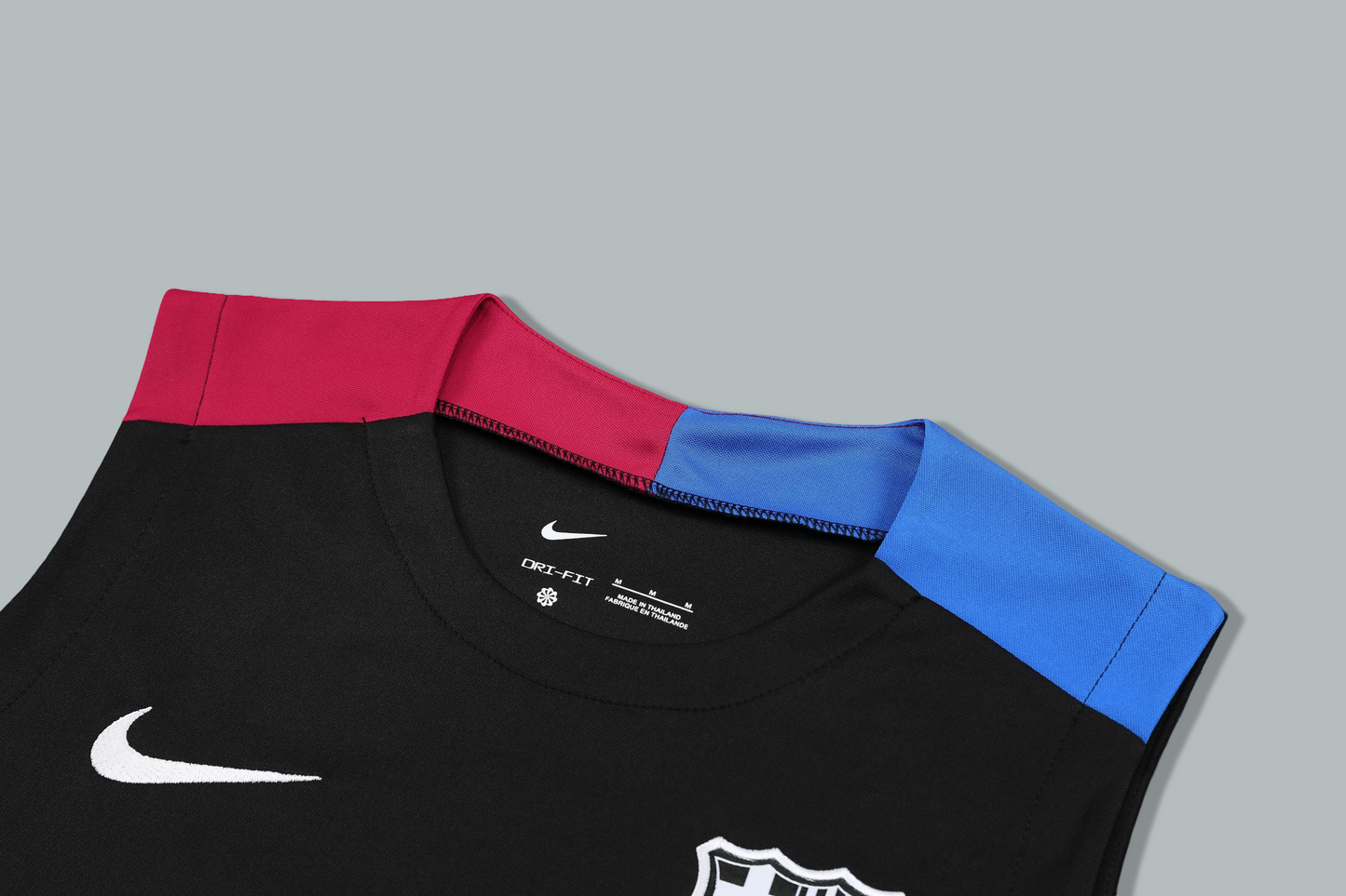 Barcelona 24/25 "Monochrome Legacy" Sleeveless Training Jersey and Shorts Set