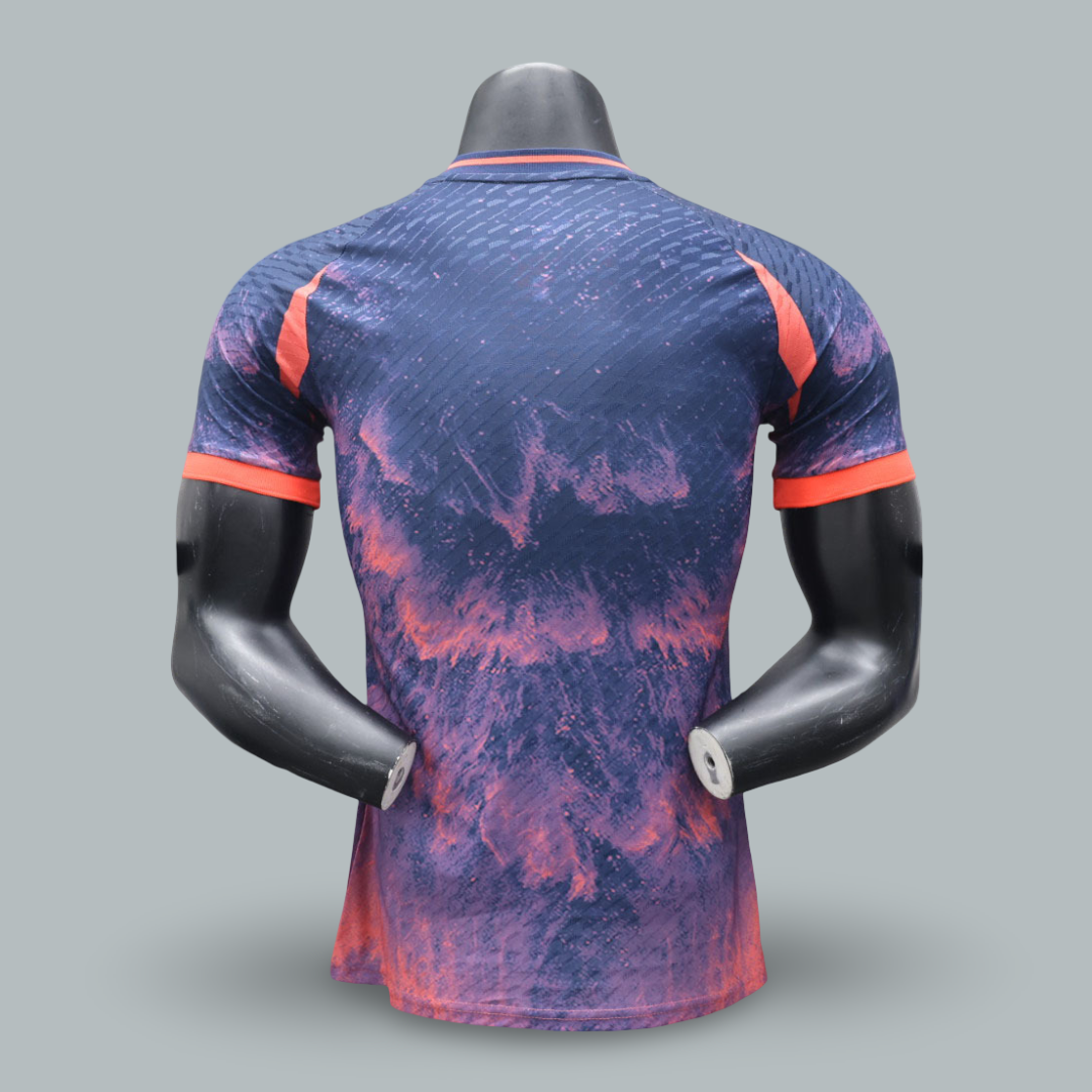 Real Madrid 25/26 "Cosmic Blaze" Player Version Premium Kit