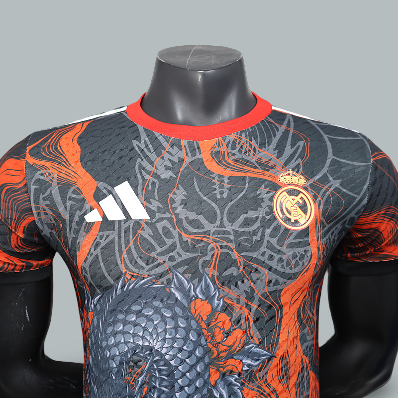 Real Madrid 25/26 "Crimson Dragon" Player Version Premium Kit