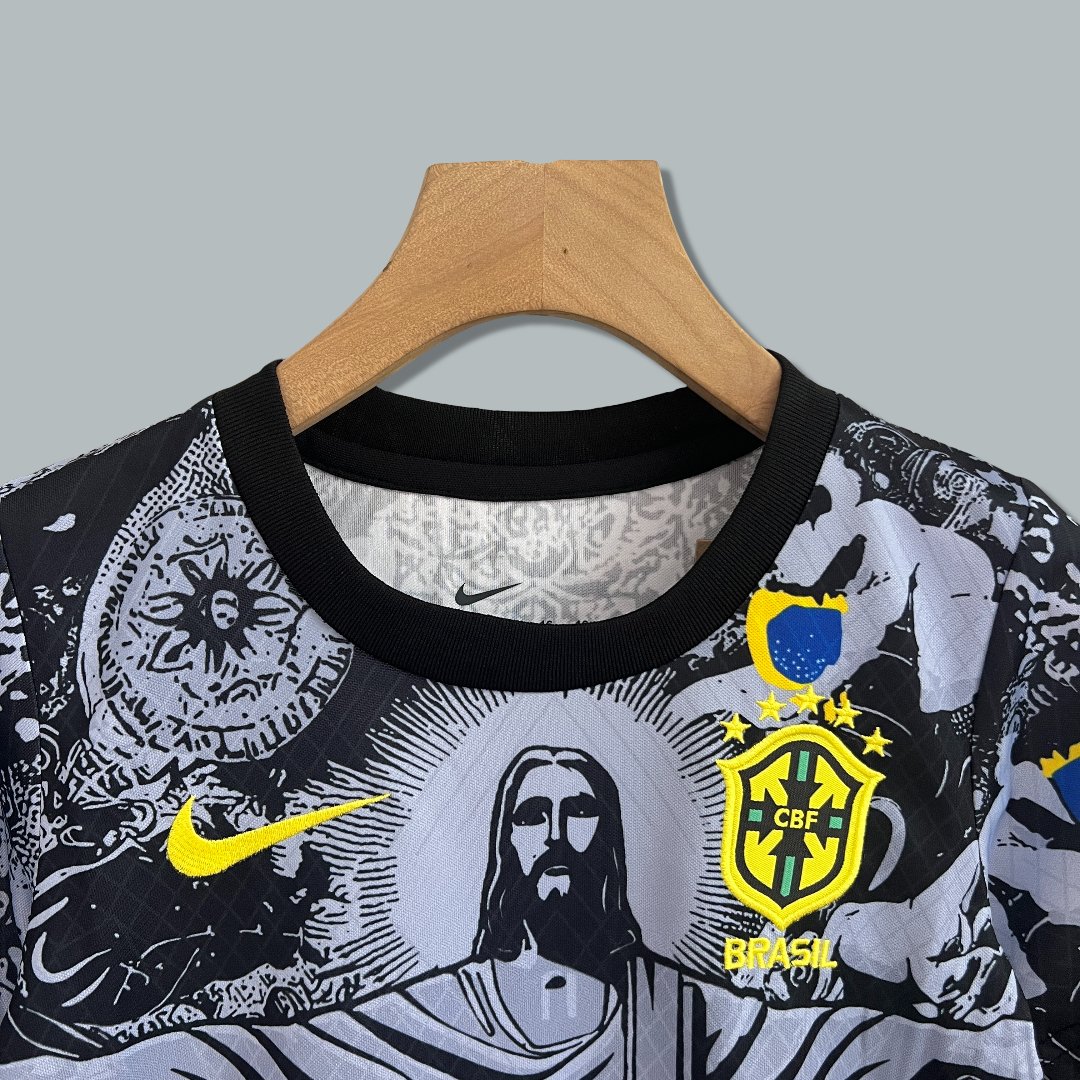 Brazil "Jesus" Grey Premium Kids Kit