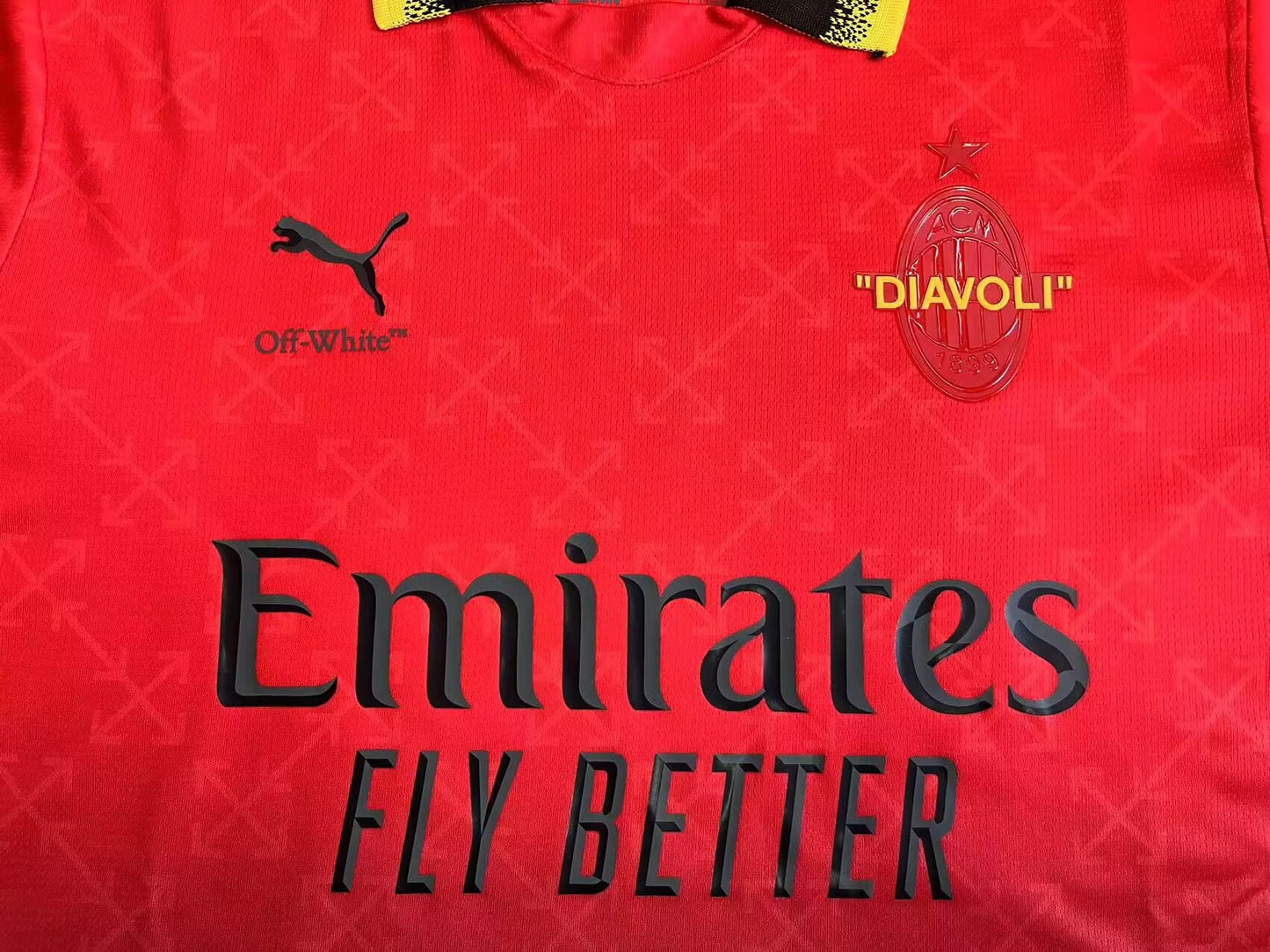 AC Milan 24/25 x Off-White "Ruby" Premium Kit