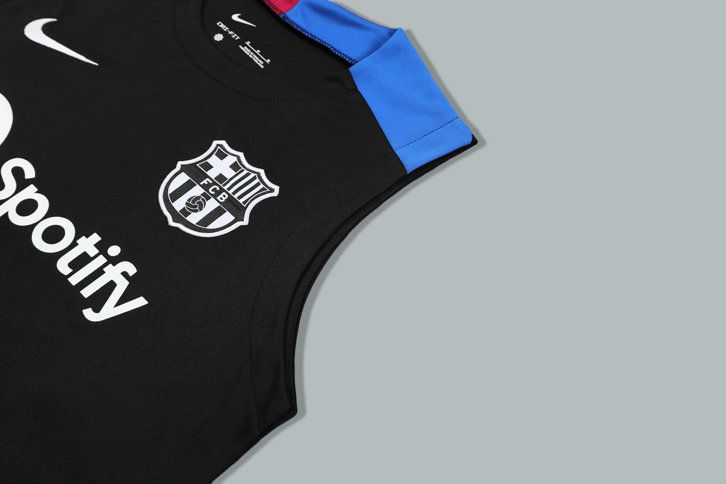 Barcelona 24/25 "Monochrome Legacy" Sleeveless Training Jersey and Shorts Set