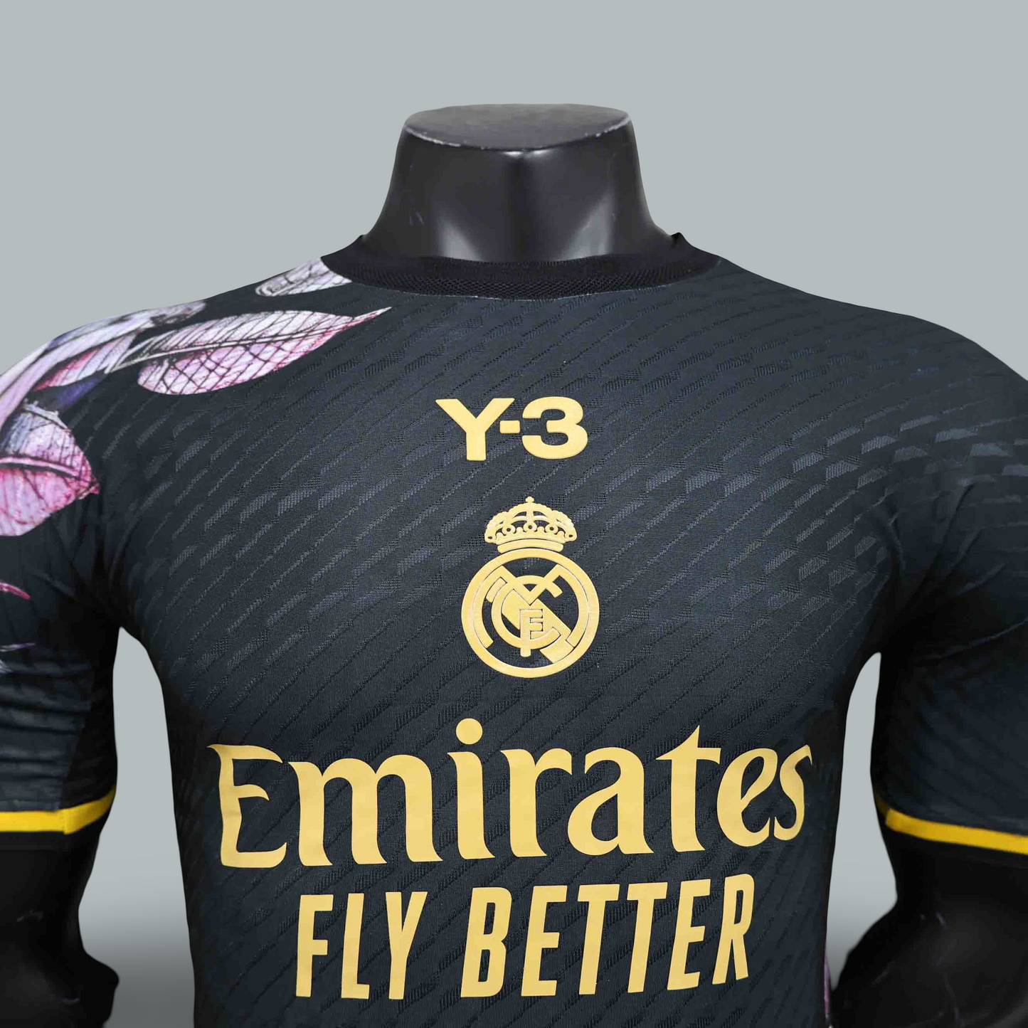 Real Madrid 23/24 "Y-3 Floral Elegance" Player Version Premium Kit