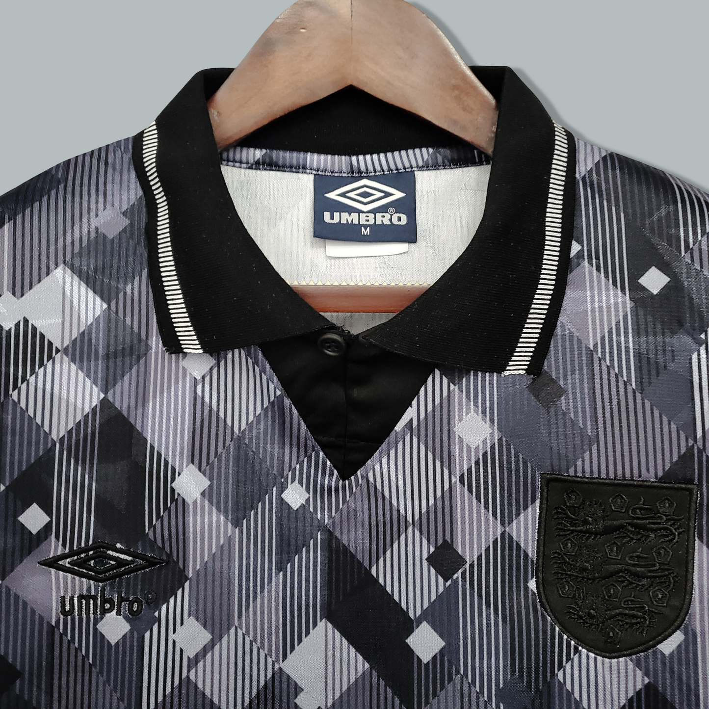 1990 England Away Retro Kit