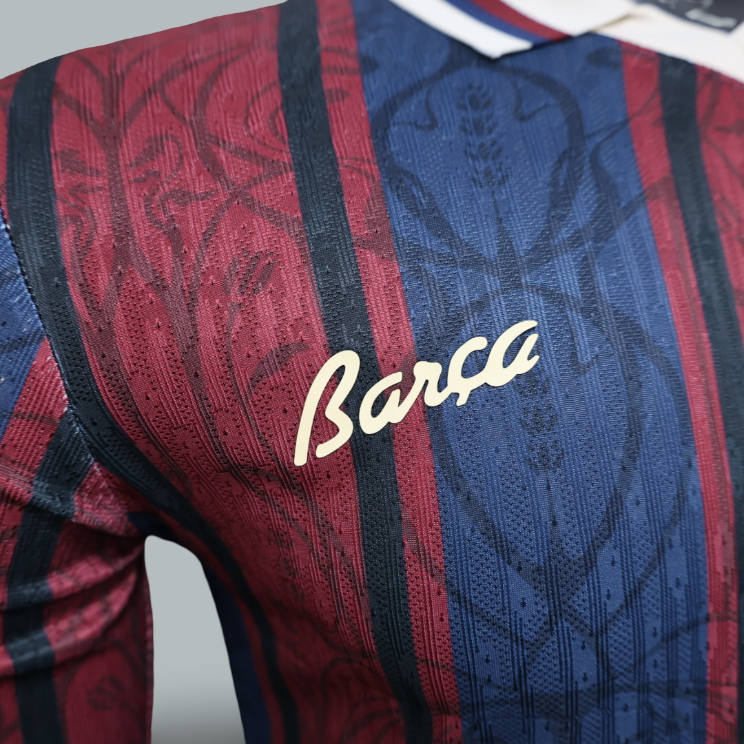 Barcelona 25/26 "125th Anniversary" Player Edition Long Sleeve Kit