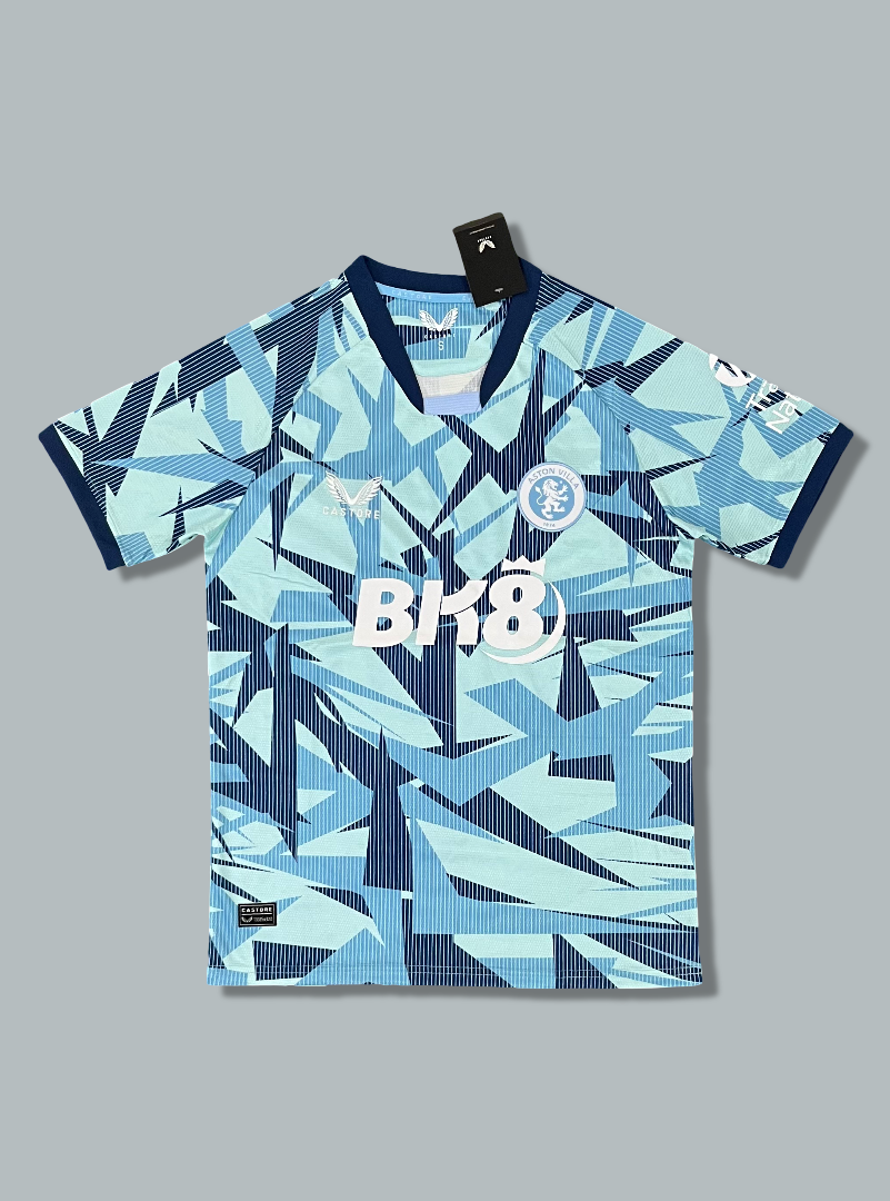 Aston Villa 25/26 “Frozen Blitz” Away Kit