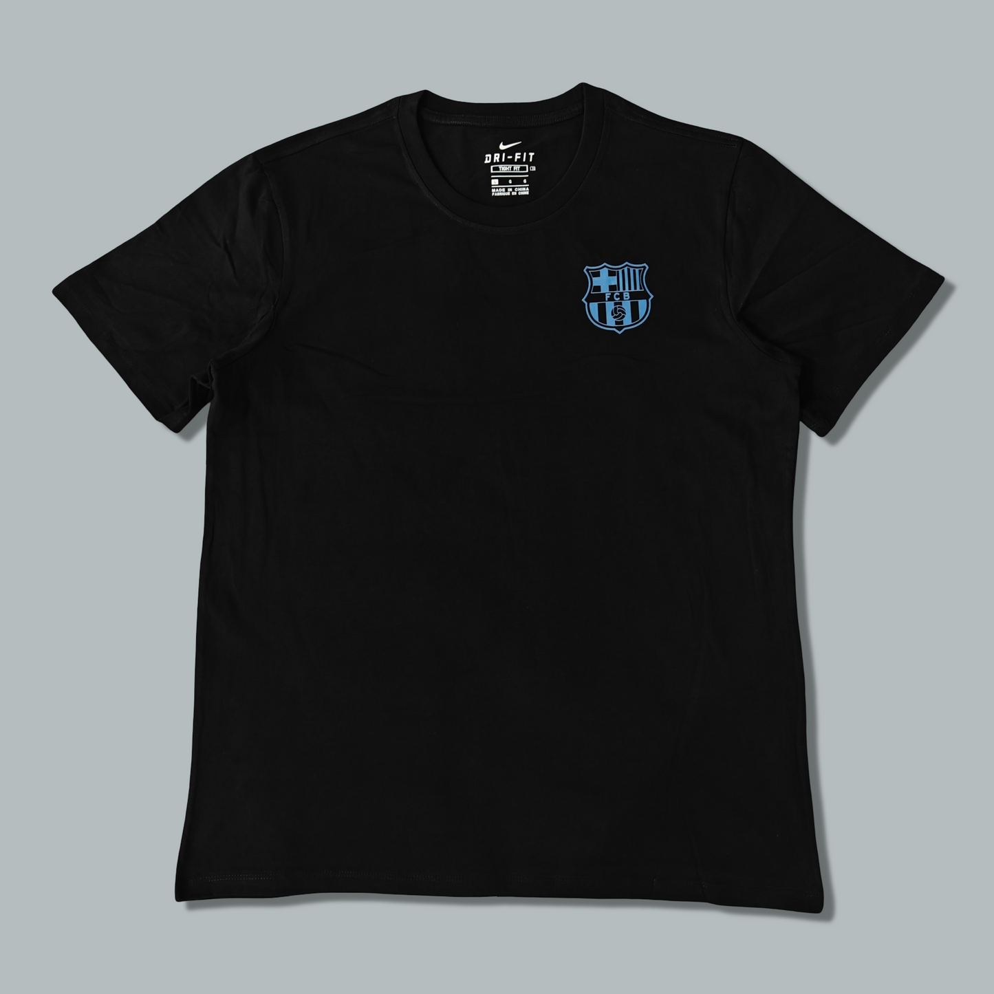 Barcelona 25/26 "Noir Crest" Premium T-Shirt