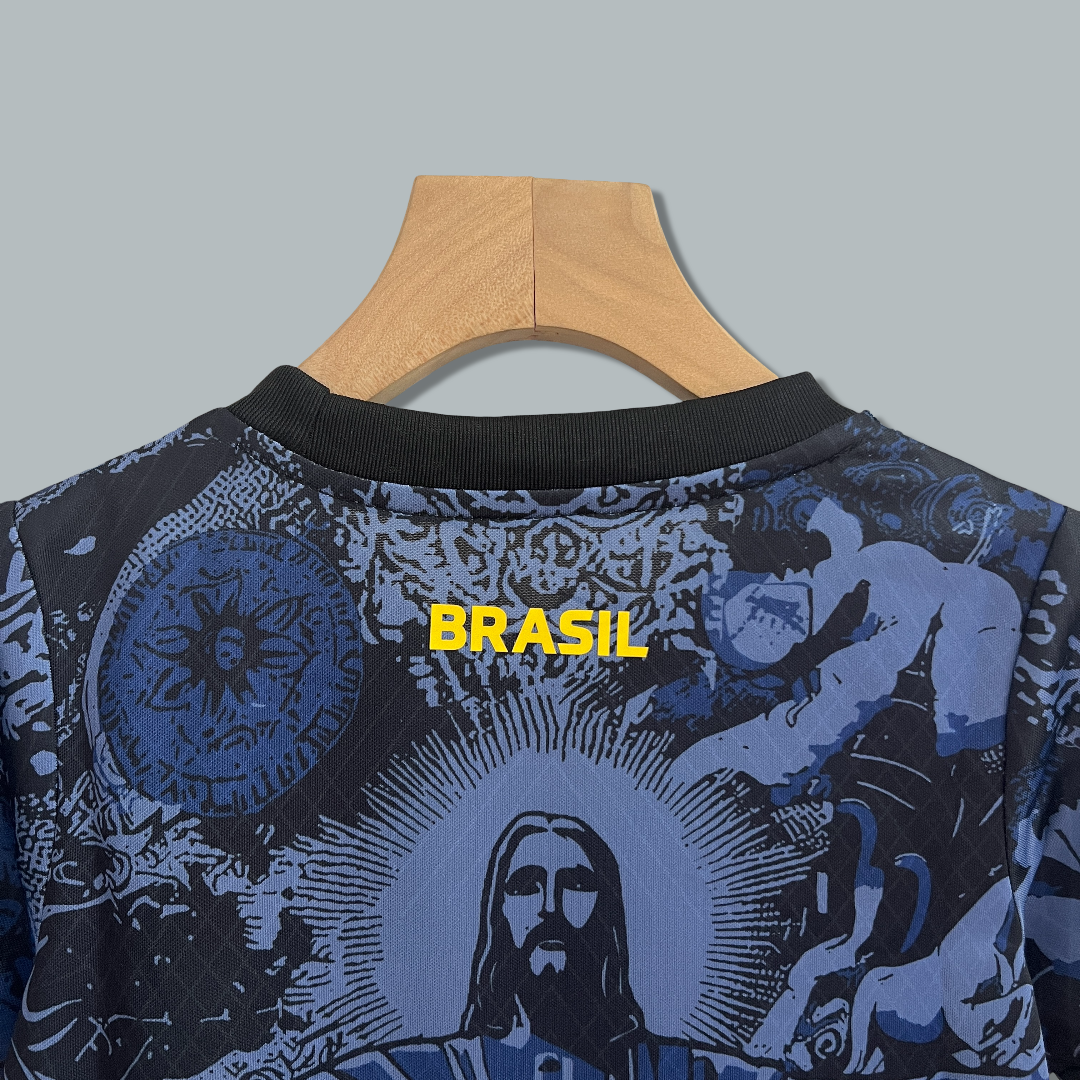 Brazil "Jesus" Blue Premium Kids Kit