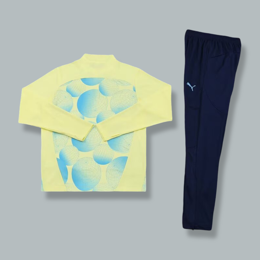 Manchester City 25/26 Training Tracksuit "Yellow & Blue Edition"