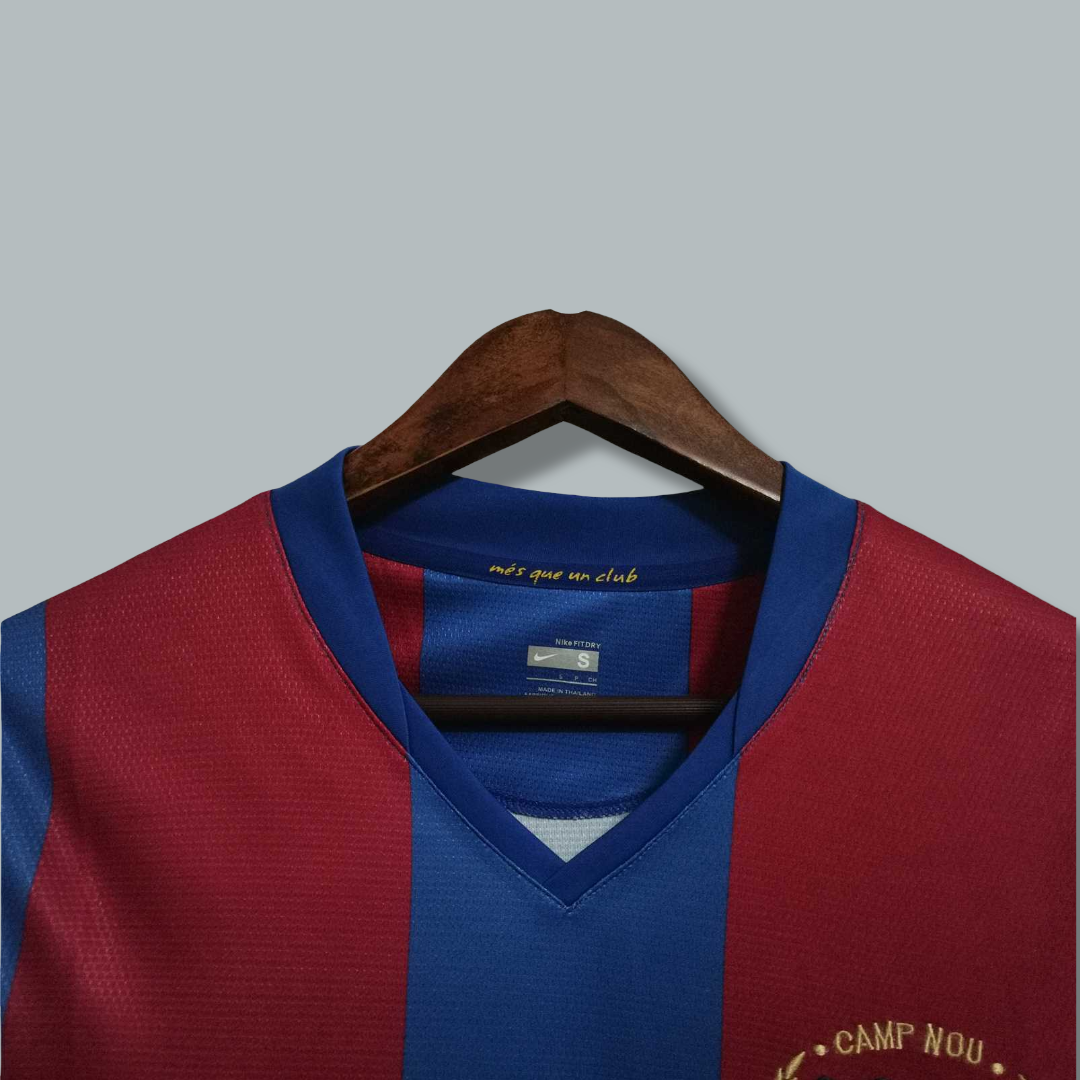 2007-2008 Barcelona Home Long Sleeves Kit