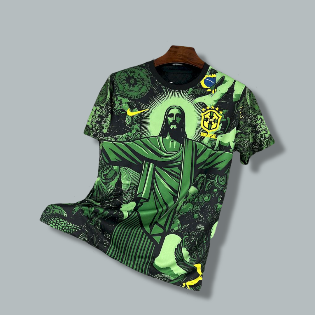 Brazil 25/26 "Green Jesus" Premium Kit