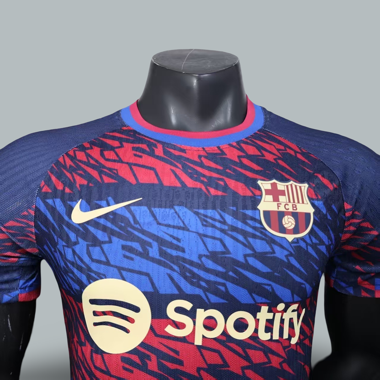 Barcelona 25/26 "Brush Stripes" Player Version Premium Kit