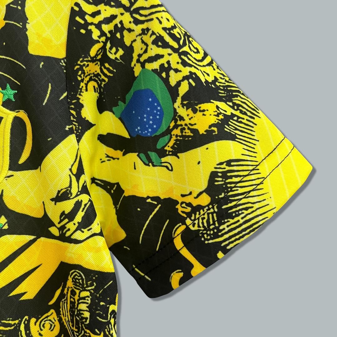 Brazil "Jesus" Yellow Kids Premium Kit