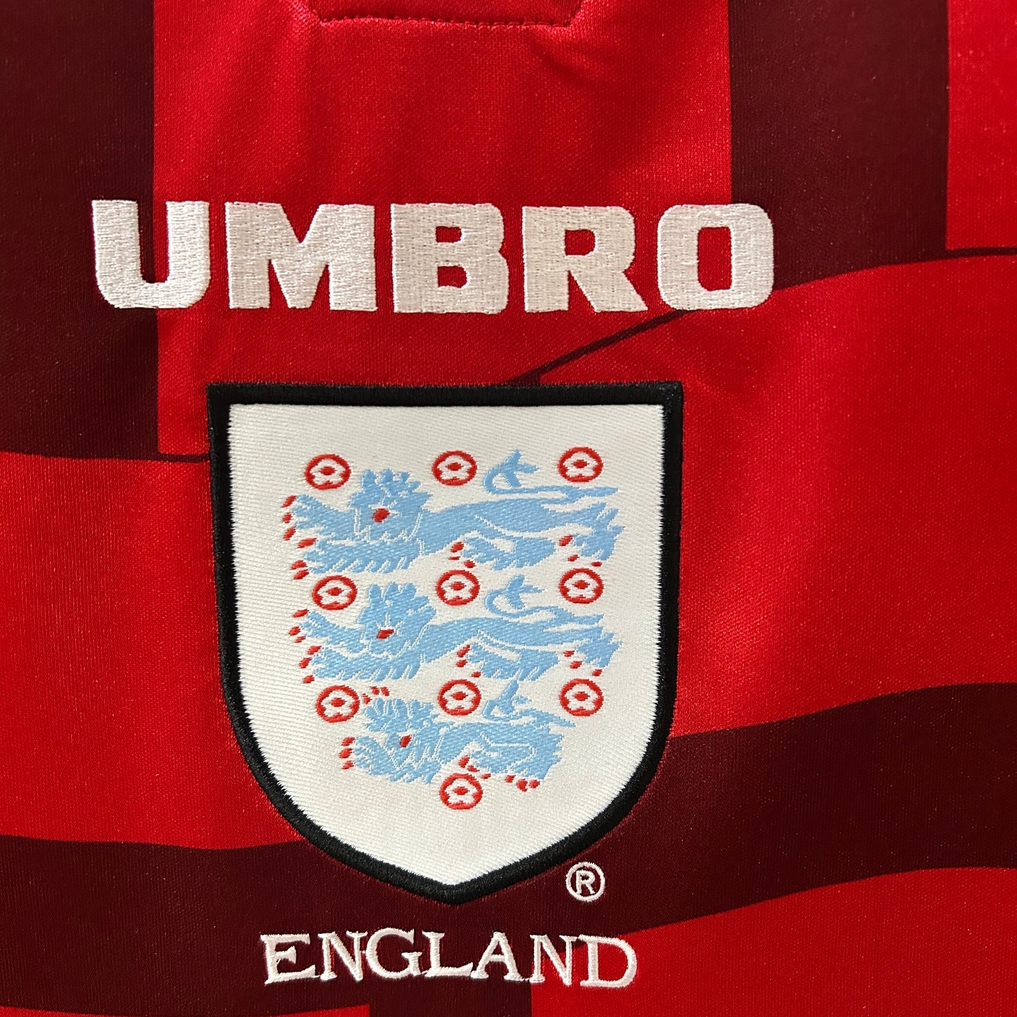 1998 England Away Retro Kit