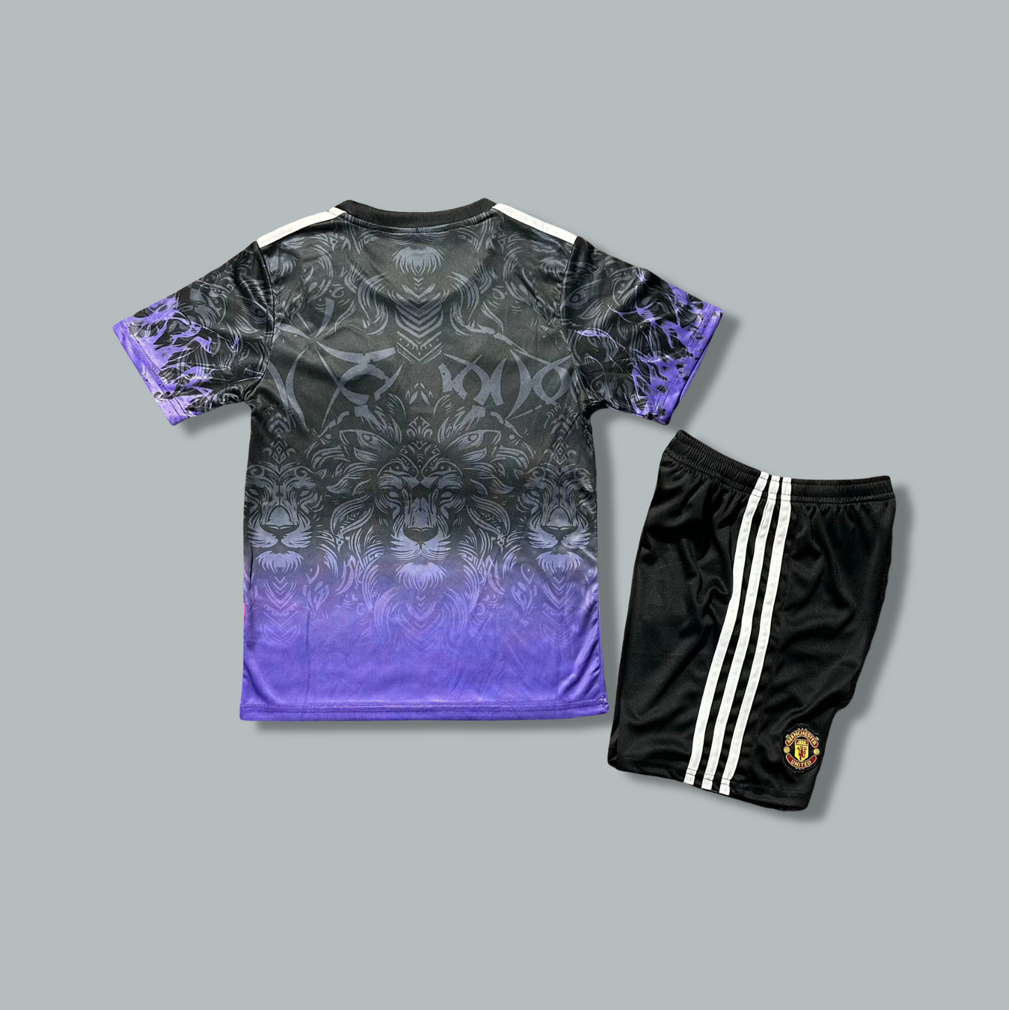 Manchester United 25/26 “Purple Lion” Premium Kids Kit