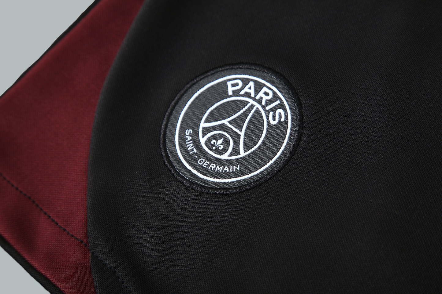 PSG 25/26 "Black Bordeaux" Sleeveless Training Jersey and Shorts Set
