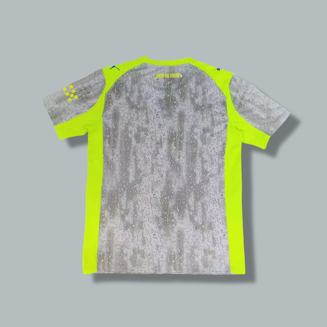 Manchester City 25/26 "Neon Storm" Kit