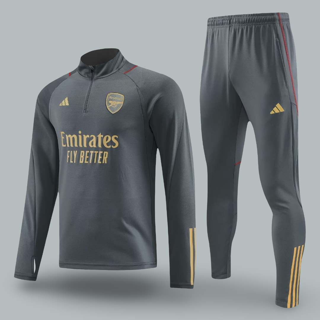 Arsenal 23/24 Training Tracksuit "Shadow Gold"