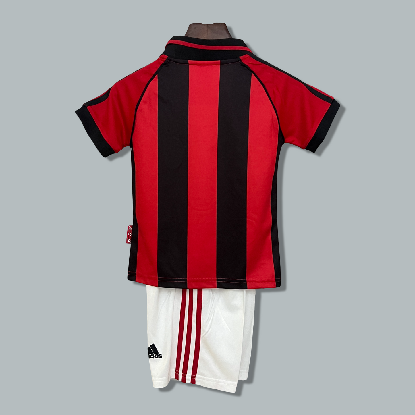 AC Milan 98-99 Retro Home Kids Kit