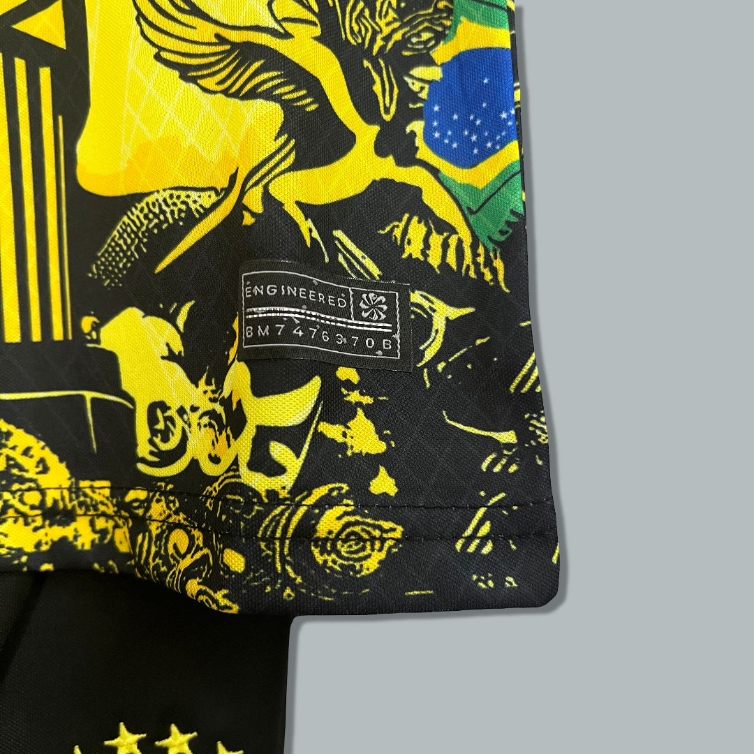 Brazil "Jesus" Yellow Kids Premium Kit
