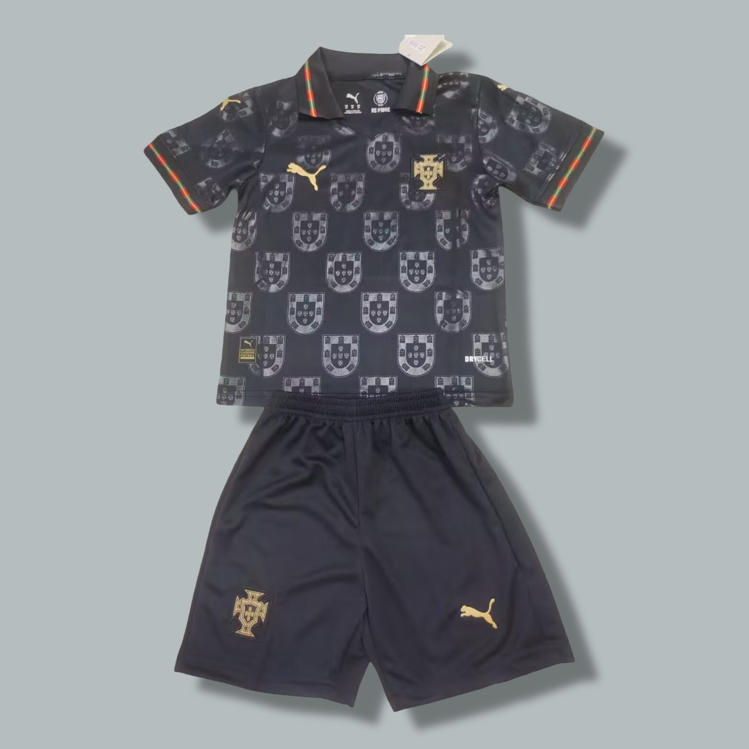 Portugal 25/26 "Black Panther" Premium Kids Kit