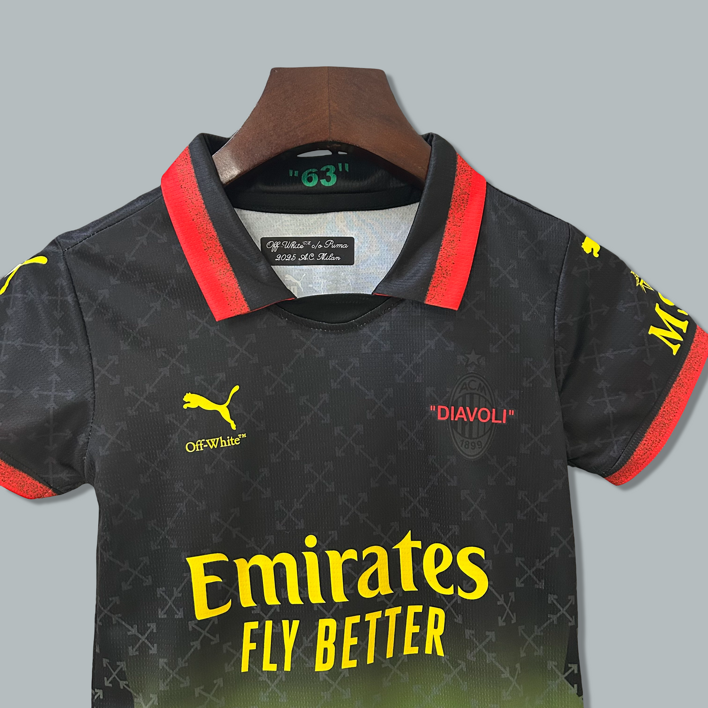 AC Milan 24/25 x Off-White "Emerald" Premium Kids Kit