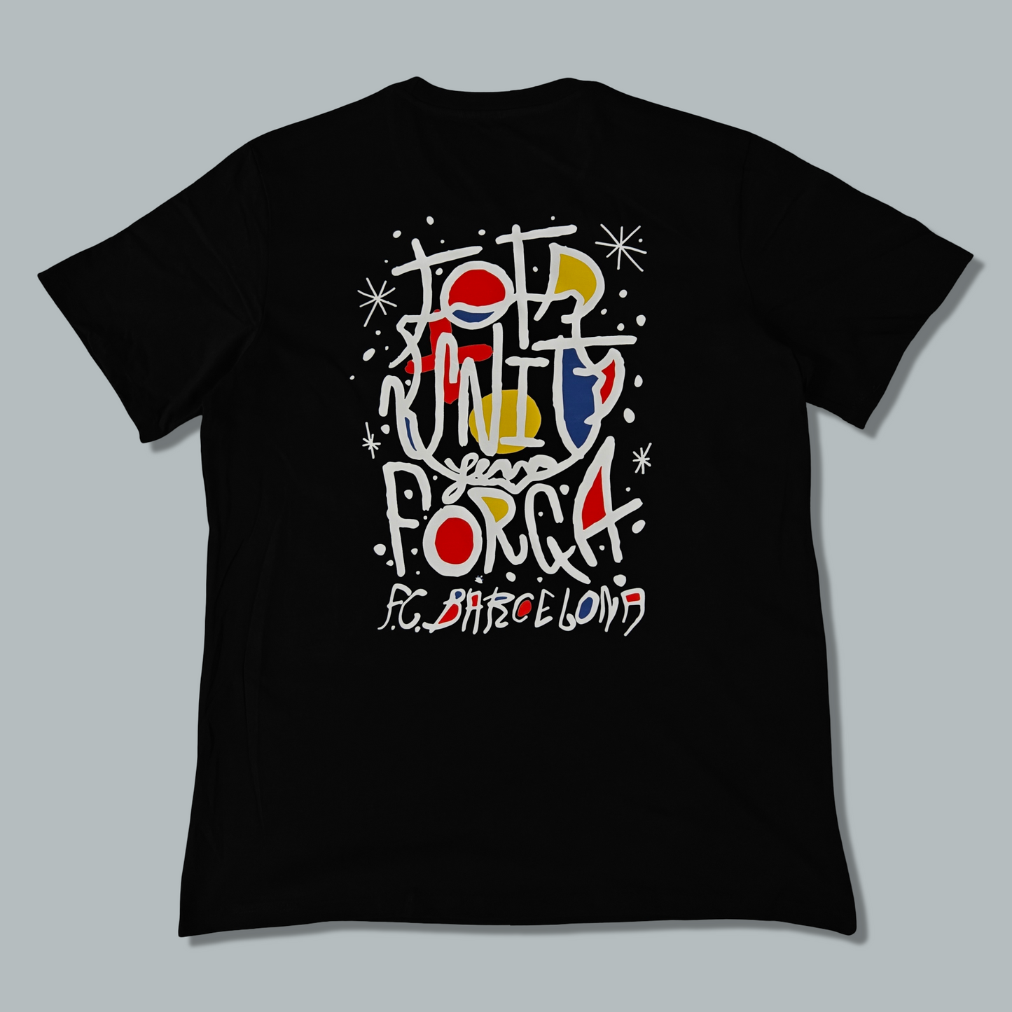 Barcelona 25/26 "Classic Crest Black" Premium T-Shirt