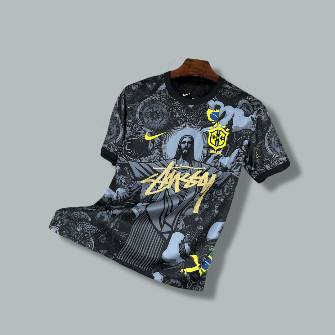 Brazil 25/26 "Stüssy x Jesus" Premium Kit