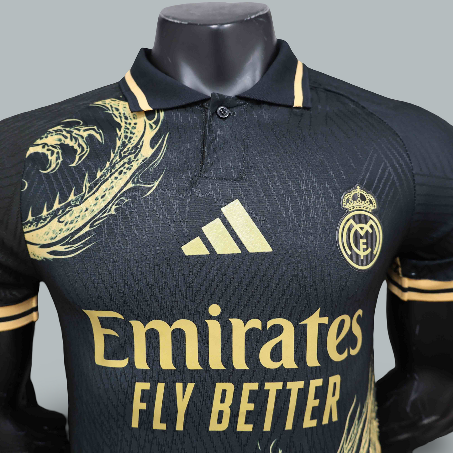 Real Madrid 23/24 "Golden Dragon" Player Version Premium Kit