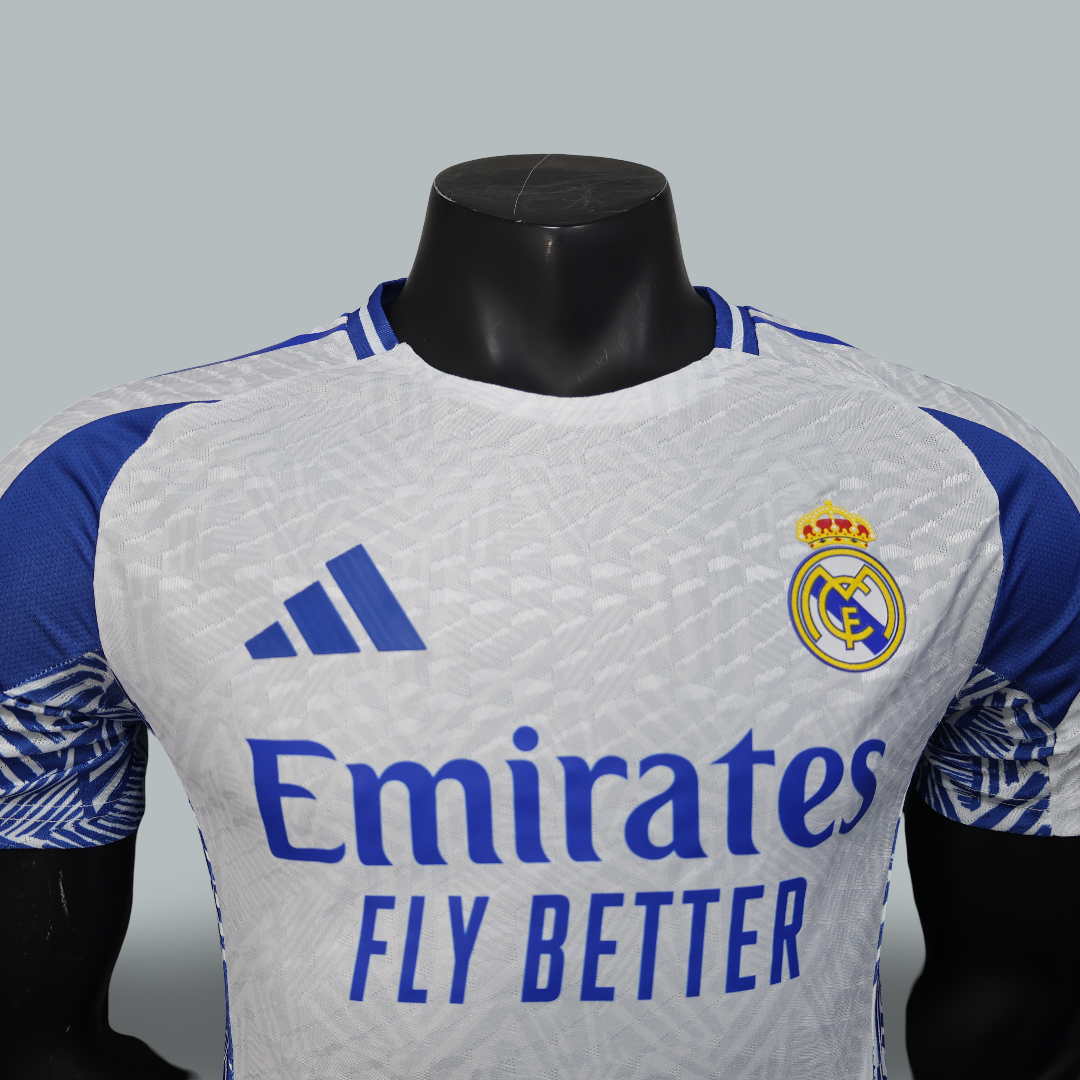 Real Madrid 25/26 "Blue Crest" Player Version Premium Kit