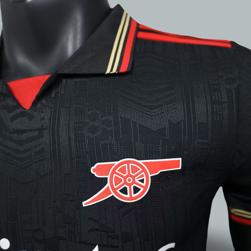Arsenal 25/26 "Shadow Black" Player Version Premium Kit