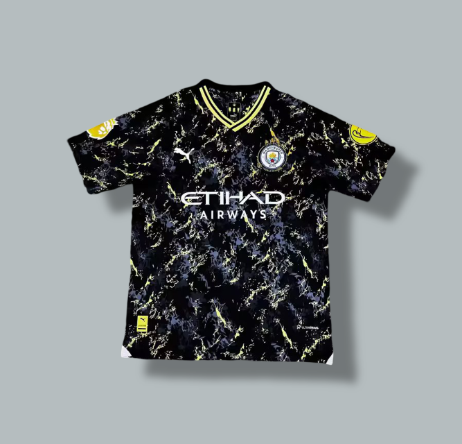 Manchester City 25/26 "Electric Marble" Kit