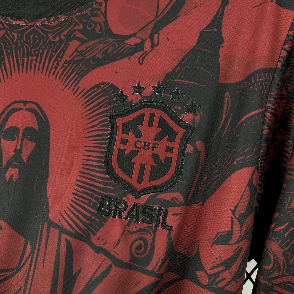 Brazil 25/26 "Red Jesus" Premium Kit
