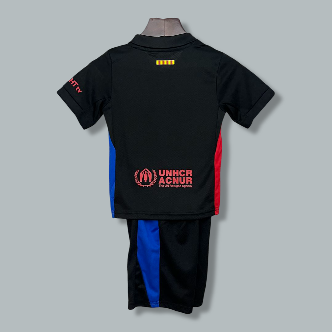Barcelona 25/26 x Travis Scott Away Kids Kit