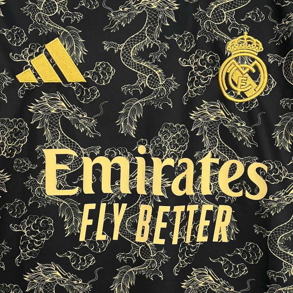 Real Madrid 25/26 "Golden Dragon" Premium Kit