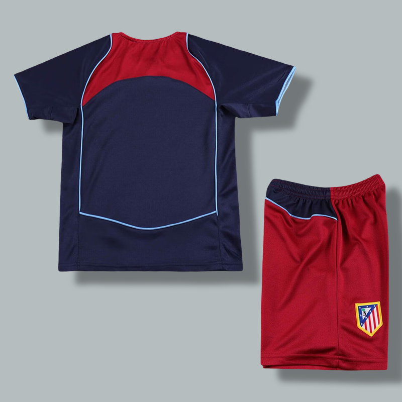 2004-2005 Atletico Madrid Away Retro Kids Kit