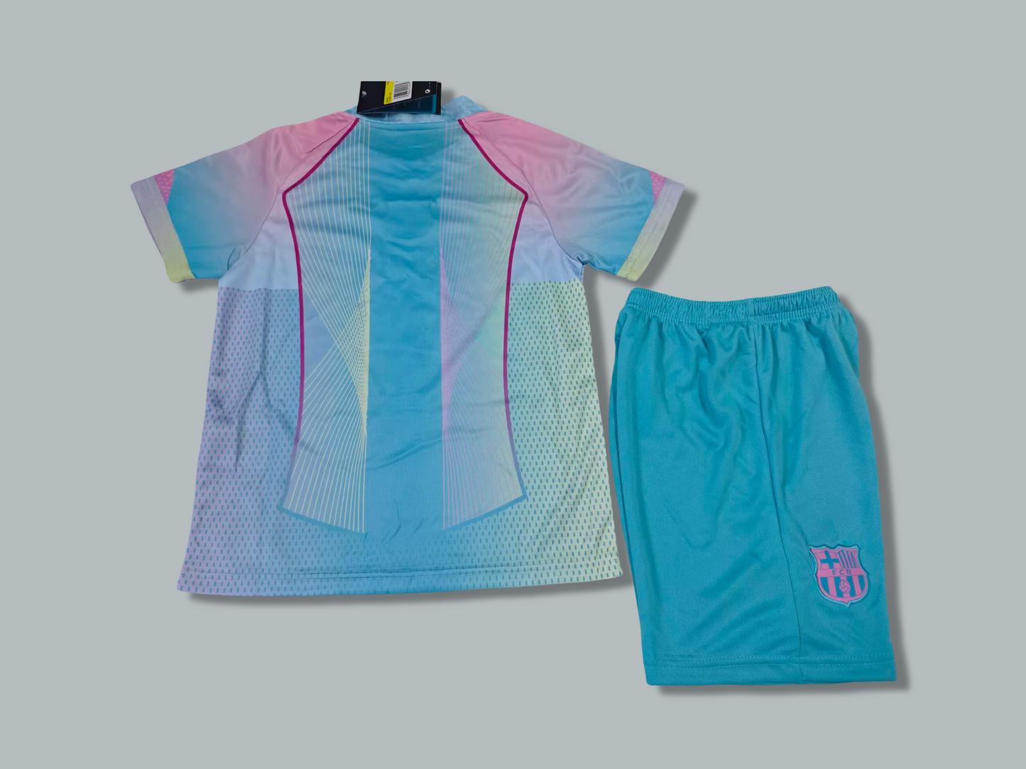 Barcelona 25/26 "Aura Spectrum" Premium Kids Kit