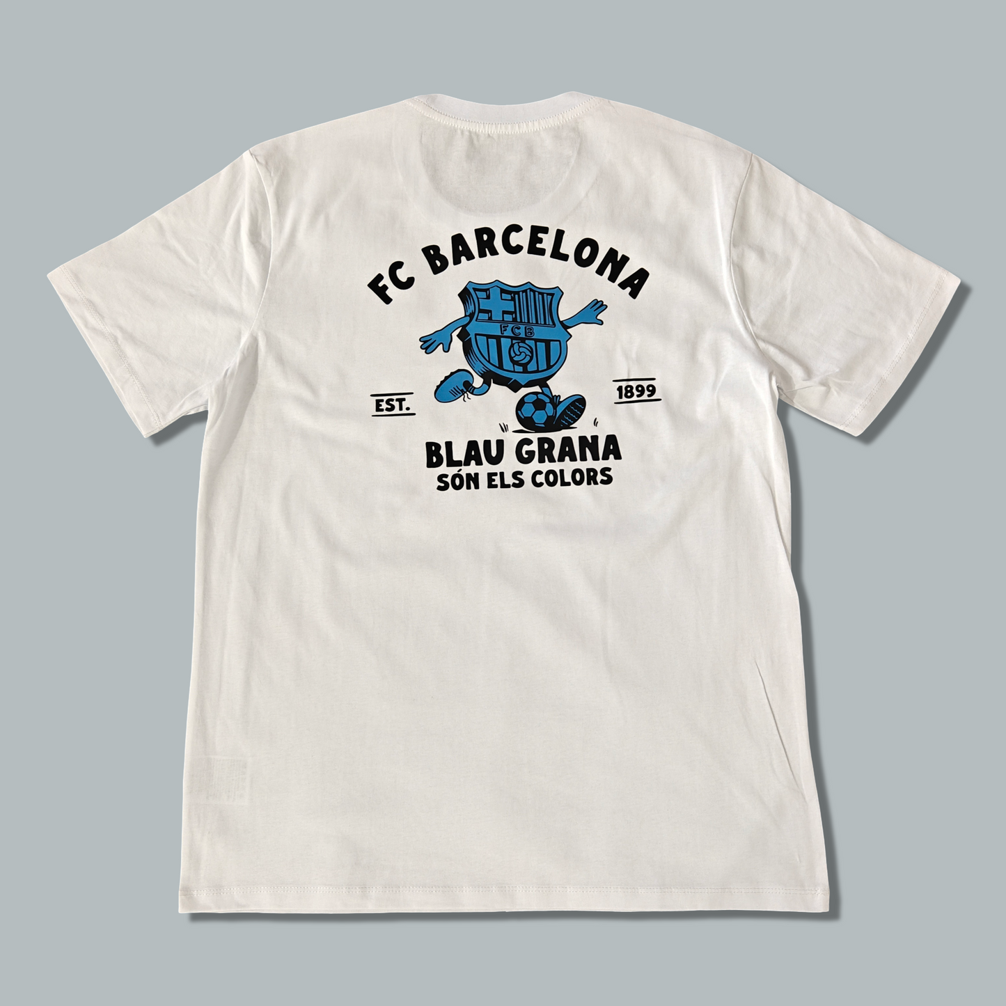 Barcelona 25/26 "Blanc Crest" Premium T-Shirt
