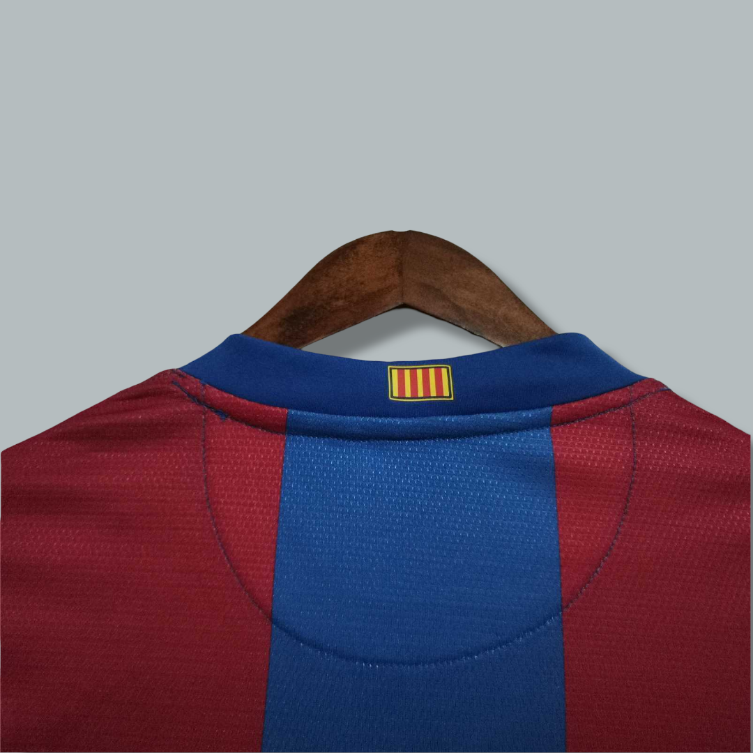 2007-2008 Barcelona Home Long Sleeves Kit
